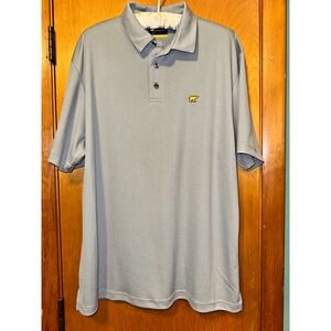 Jack Nicklaus Golden Bear Gray Casual Athletic Golf Polo Shirt Size Large‎
